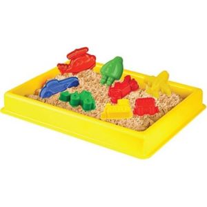 KİNETİK KUM HEROES + BÜYÜK HAVUZLU KALIPLAR 1000 GR. (KUM-014) KUM