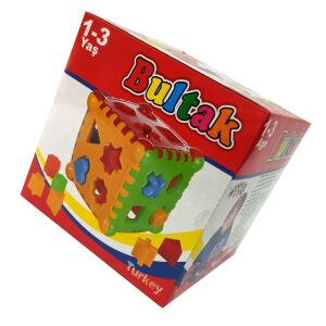 Enhoştoys 22 Parça Bultak Oyuncak Bul Tak Çok Renkli Puzzle 1-3 Yaş