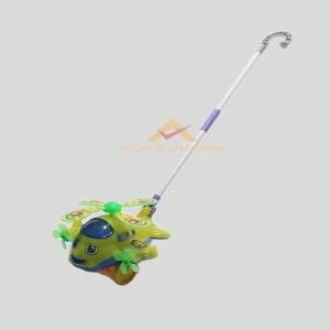 Çocuklar İçin Uzun Sopalı Sesli Ve Hareketli Pervaneli Helikopter