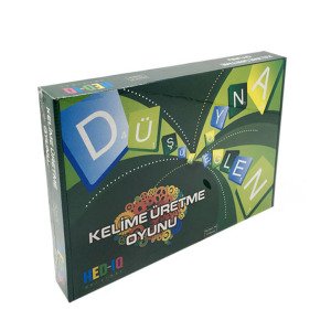 Kelime Üretme Oyunu Scrabble Kelime Oyunu Yerli Üretim