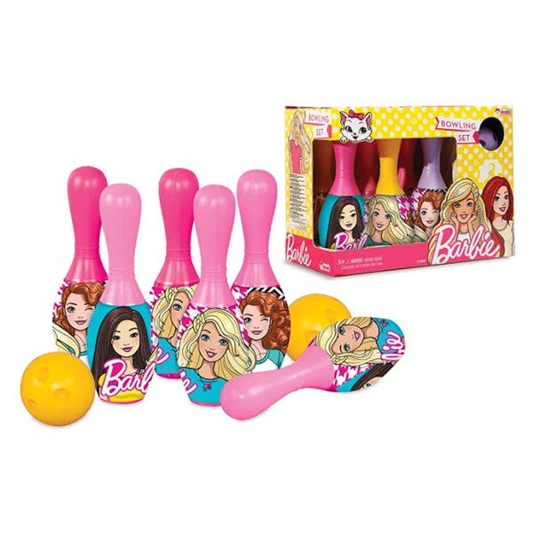 Bowling Oyun Seti Orjinal Lisanslı Barbie Bowling Oyuncak Seti