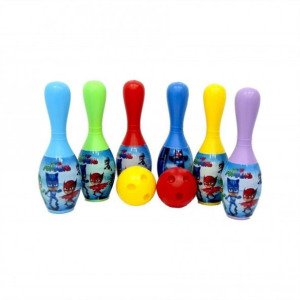 Pjmasks Bowling Oyun Seti Orjinal Lisanslı Pijamaskeliler Bowling Oyuncak Seti