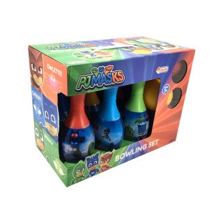 Pjmasks Bowling Oyun Seti Orjinal Lisanslı Pijamaskeliler Bowling Oyuncak Seti