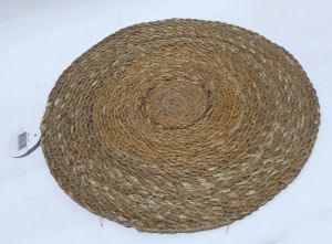 Yemeklerinizi Servis Etmek İçin 35x35cm Çapında Yuvarlak Hasır   Kaliteli Malzemeden Üretilmiştir