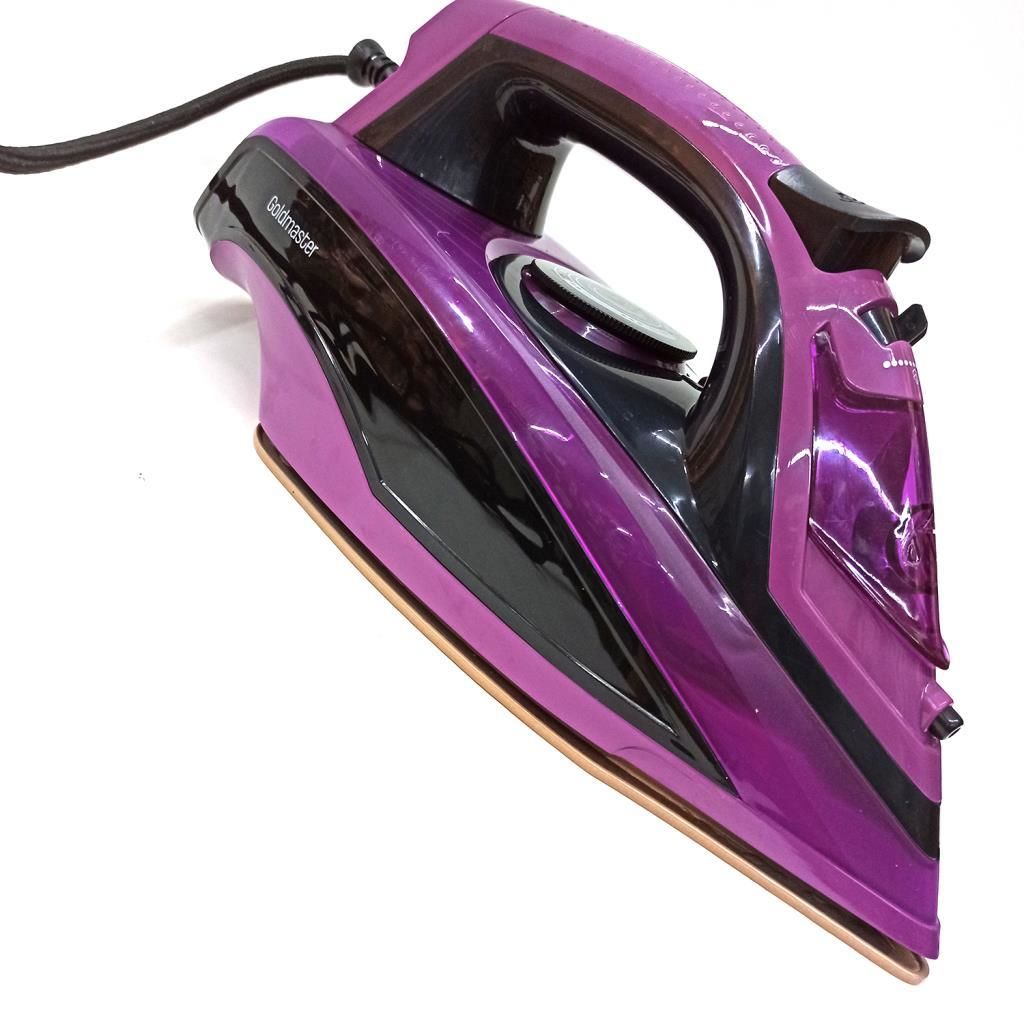 Goldmaster Airjet GM-7618 Buharlı Ütü Mor 170 g/dk Şok Buhar Performansı