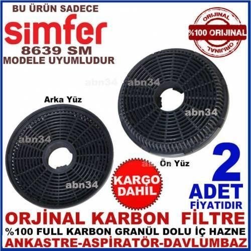 Simfer Ankastre Davlumbaz Filtresi Simfer 8639 Sm Davlumbaz Ankas