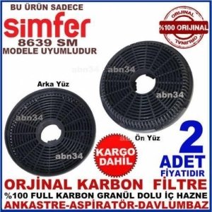 Simfer Ankastre Davlumbaz Filtresi Simfer 8639 Sm Davlumbaz Ankas