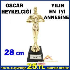 OSCAR HEYKELCİĞİ 28 CM YILIN EN İYİ ANNESİNE