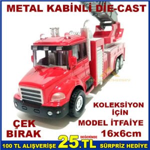 METALKABİN DEİCAST KOLEKSİYON İÇİN MODEL İTFAİYE