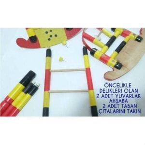 11 PARÇA PUZZLE BİREBİR ORJİNAL NOSTALJİK TAHTA BEŞİK