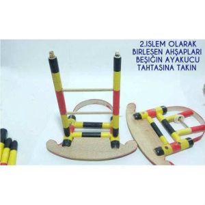 11 PARÇA PUZZLE BİREBİR ORJİNAL NOSTALJİK TAHTA BEŞİK