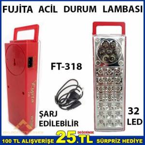 Şarj Edilebilir 32 Ledli Acil Durum Lambası