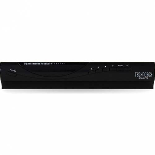 Technobox 8000Fta Kasalı Uydu Alıcısı Rf Çıkışlı Otamatik Kanal 