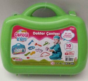 Dede Oyuncak Candy Ken 10 Parça Doktor Çantası Birçok Aksesuarı İle Birlikte