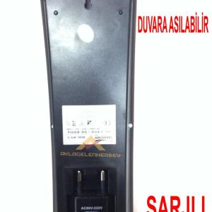 30SMD LEDLİ ŞARJLI AÇMA-KAPAMA DÜĞMELİ 2 KADEME LED IŞIK AYARLI EL FENERİ