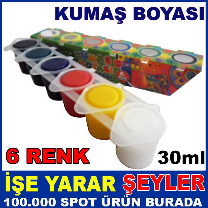 MY DİDO 6 FARKLI RENKTE ÖRTÜCÜ KUMAŞ BOYASI-3