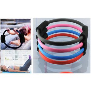 Pilates Yüzük 40cm Sihirli Çemberler Çift Sap Tutucu Yoga Pilates Egzersiz Alıştırmaları -2