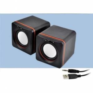 Polygold Pg-09 1+1 3.5 mm Aux lu Stereo Hoparlör Sistemi Bilgisayara Ve Harici