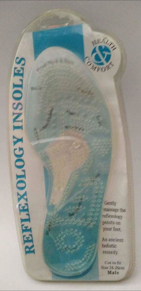 Refleksology İnsoles Ayakkabı İçi Şeffaf Silikon Tabanlık Koku Yapmaz Anatomik