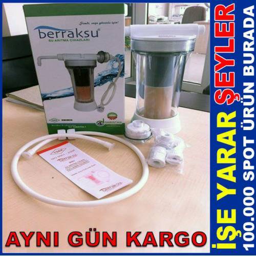 Berrak Su Tekli Su Arıtma Cihazı Şok Fiyat