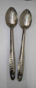 Metal Büyük Boy Servis Kaşığı 34 Cm B-4