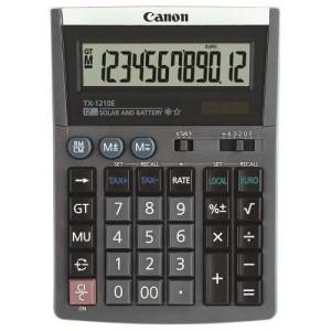 Canon TX-1210E Klavye Tuşlu Büyük boy 12 haneli  Hesap Makinesi