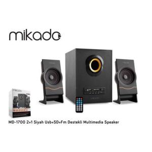 Mikado MD-1700 2+1 Anfili Bass Ve Hoparlör Kumandalı usb/fm/Tf