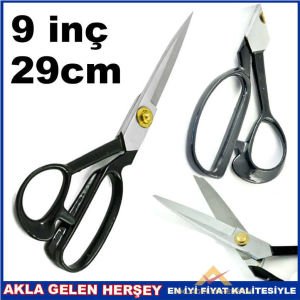 9 inç 29 cm PROFESYONEL TERZİ KONFEKSİYON MAKASI