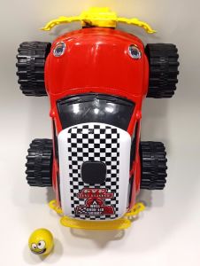 Sallanan Kafa Emoji Hediye Dev Tekerli 45cm Jumbo Mini Spor Araba 4x4 Jeep Süper Gösterişli Oyuncak