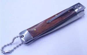 Ahşap saplı 19cm avcı çakısı Made in USA Columbia paslanmaz çelik Avcı,Dağcı Kamp Çakısı Efendi Çakı