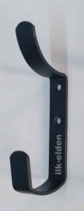 Tika renk 60x20cm ahşap portmanto 4 çelik kancalı vestiyer,heryere uyan ahşap platform duvar askısı