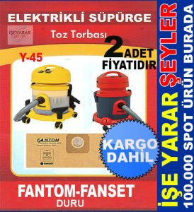 FANTOM 2750-4700 DİK SÜPÜRGELER TOZ TORBASI KD