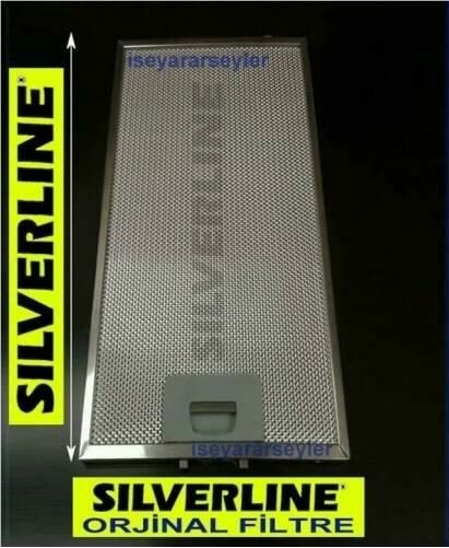 Silverline 1140 Model Ankastre Sürgülü Muftak Aspiratörü Filtresi Silverline Alüminyum Kartuş Filtre