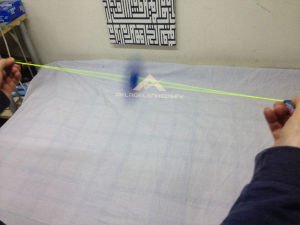 Elde Dönen Işıklı Stres Çarkı 64cm Uzunluğunda İpli Yoyo Açma-Kapama Tuşlu Eğlenceli -2