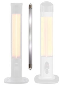 53cm Dikey Soba Camı Ampül Cam+2000W Rezistans Tam Set Kule Tip İnfrared Isıtıcı için Orjinal TamSet