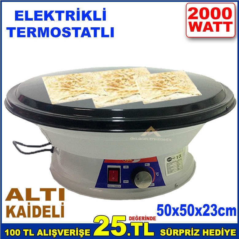 KATMER SACI ELEKTRİKLİ TERMOSTATLI 2000 WATT ALTI KAİDELİ