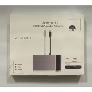 İPHONE LİGHTNİNG TO HDMİ-VGA-Audio 1080P SES GÖRÜNTÜ AKTARICI