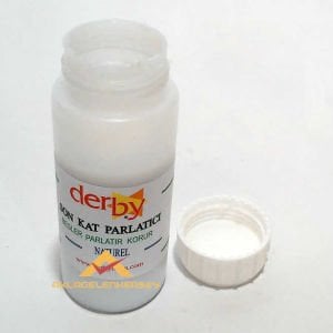 DERBY DERİ ÜRÜNLER İÇİN SON KAT BOYA PARLATICI