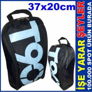 37x20 SAĞLAM KUMAŞ SPOR AYAKKABI KRAMPON ÇANTASI
