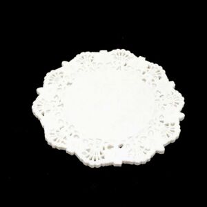 35 Adet Dantel Modeli Kağıt Çay Tabağı Altlığı Ø9cm Kağıt Altlık Peçete