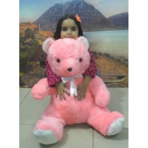 Beyaz Renk Peluş Ayı Büyük Boy Peluş Ayıcık En Güzel Hediye Peluş Ayı Tam Boy=80cm,Oturur Boy=60cm