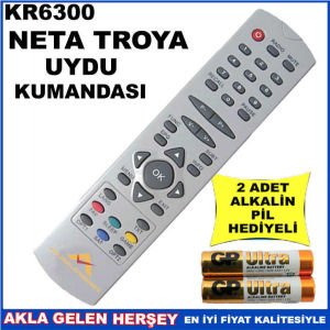 NETA TROYA UYDU CİHAZI Receiver KUMANDASI KR6300