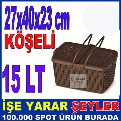 Raddan Çok Amaçlı Köşeli Piknik Sepeti