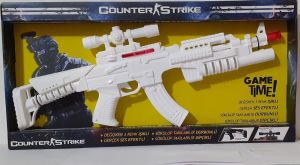 CounterStrike Oyuncak Silah 56cm Sesli Işıklı Lazerli Oyuncak