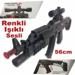 CounterStrike Oyuncak Silah 56cm Sesli Işıklı Lazerli Oyuncak