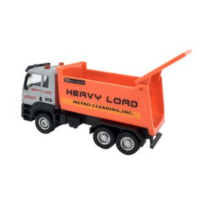 Metal Kabinli Die-Cast Çek Bırak 12cm Damperli Kamyon Seri Koleksiyon Oyuncak Model Kamyon