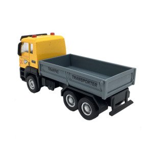 Metal Kabinli Die-Cast Çek Bırak 12cm Damperli Kamyon Seri Koleksiyon Oyuncak Model Kamyon