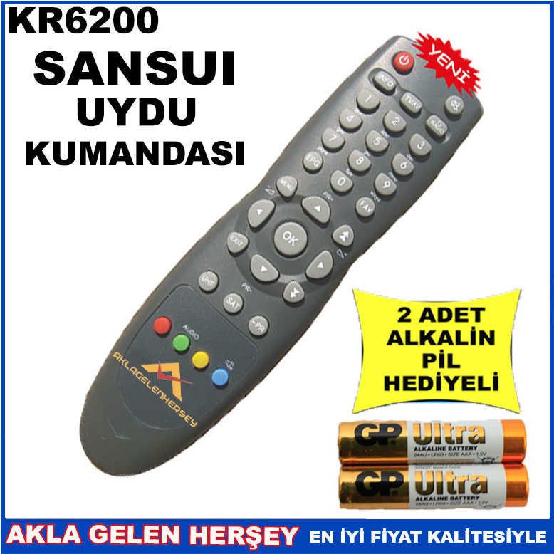 SANSUİ UYDU CİHAZI Receiver KUMANDASI KR6200