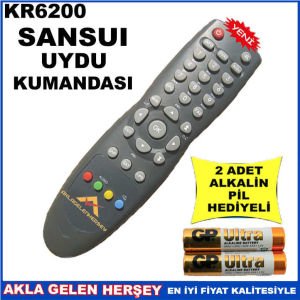 SANSUİ UYDU CİHAZI Receiver KUMANDASI KR6200
