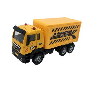 Metal Kabinli Die-Cast Çek Bırak 12cm Kapalı Kasa Kamyon Oyuncak Seri Koleksiyon Oyuncak Model